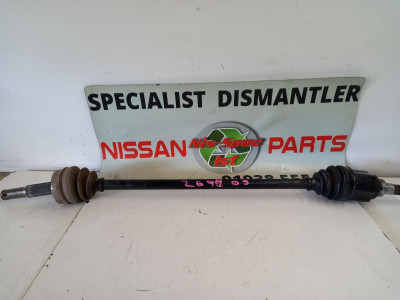 NISSAN X TRAIL T32 2.0 diesel auto right rear driveshaft 396001HC0C