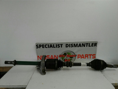 NISSAN QASHQAI J10 06-13 1.5 diesel right front driveshaft 2wd 39100bb32b