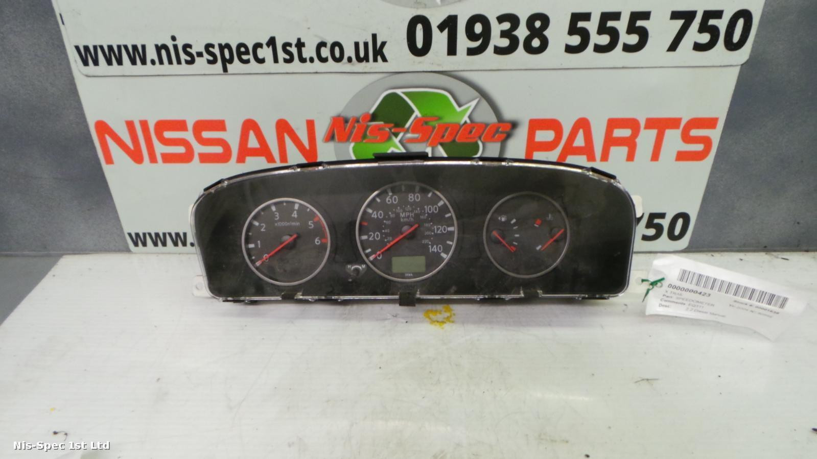 Nissan X Trail T30 01 06 Speedometer EQ311